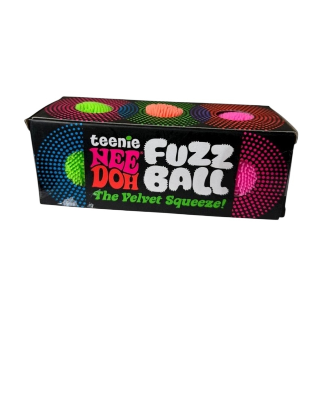NeeDoh Fuzz Ball Teenie Fuzz Ball Squeeze Viral Stress Toy NIB